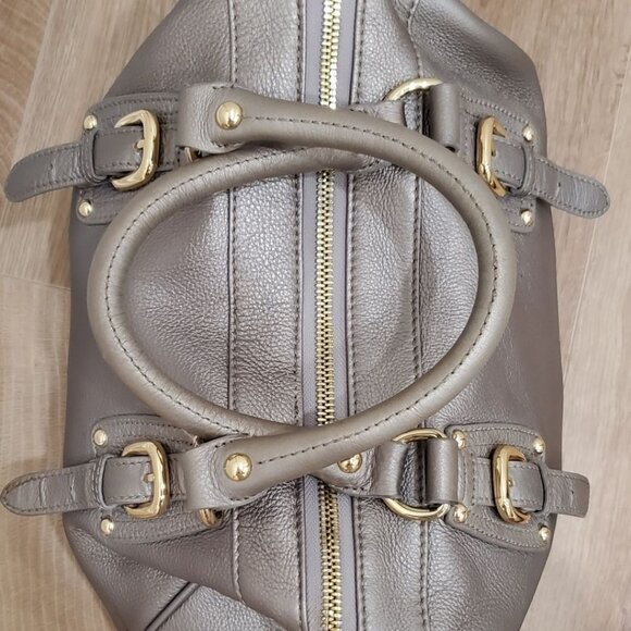 Steve Madden Metallic Tote Purse Bag - Picture 4 of 5